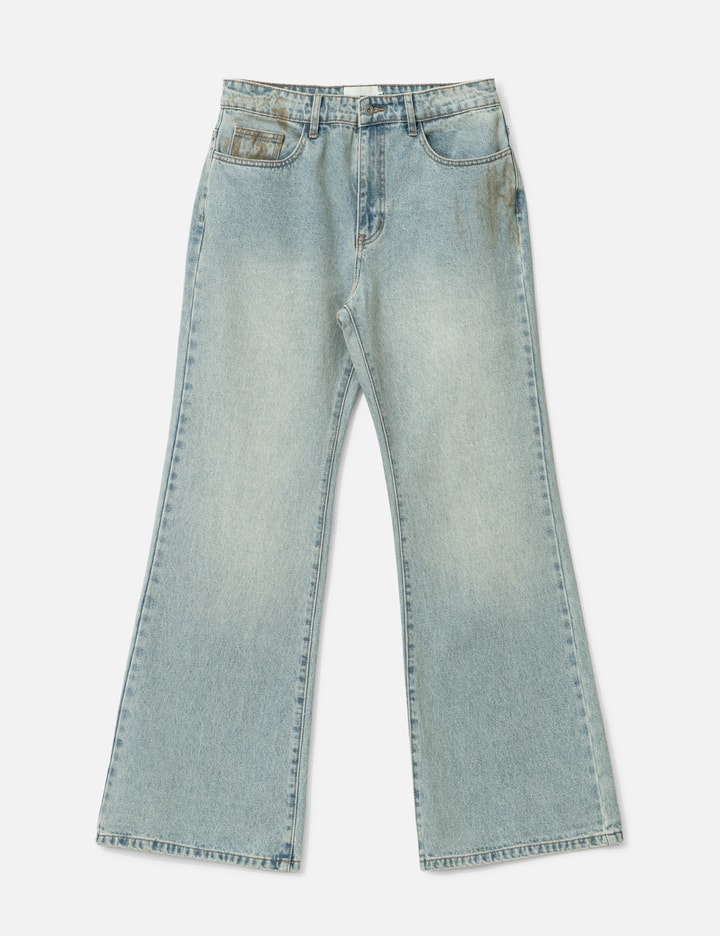 Light Blue Flared Fit Denim Placeholder Image