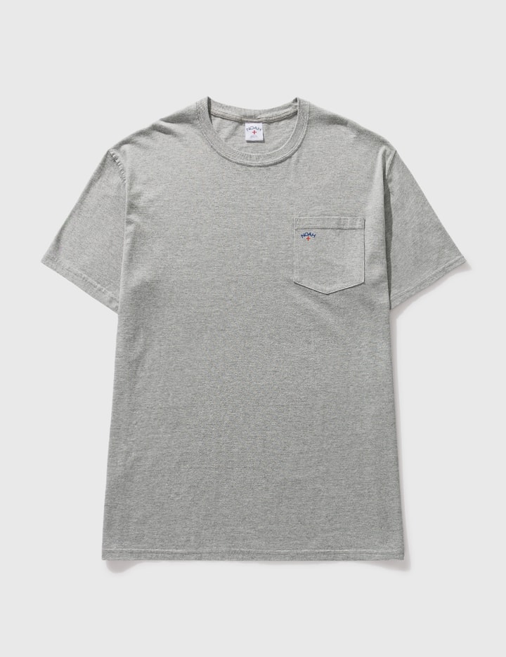 Noah Classic Pocket T-shirt In Grey