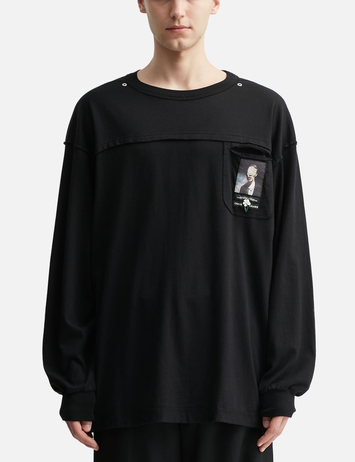 UC1E4815 LS Patchwork T-shirt Placeholder Image