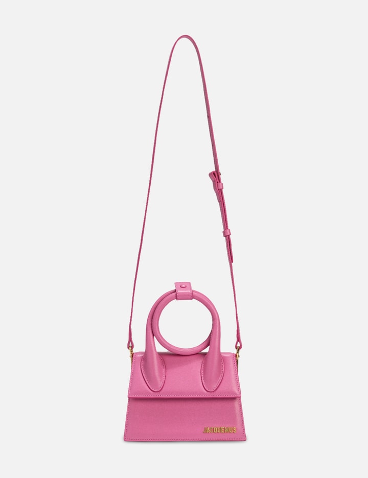 Jacquemus Le Chiquito Logo Lettering Mini Tote Bag In Pink