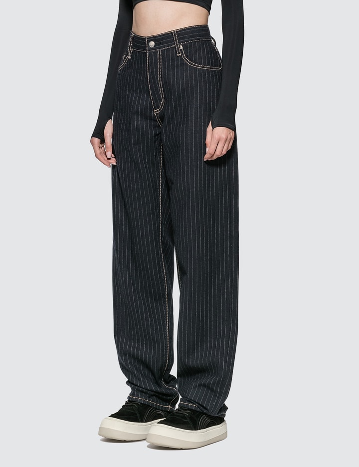 Benz Pinstripe Midnight Jeans Placeholder Image