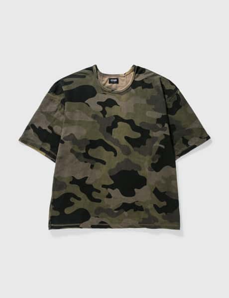 OTHERS OTHERS WASHED CAMO LOOSE SWEAT