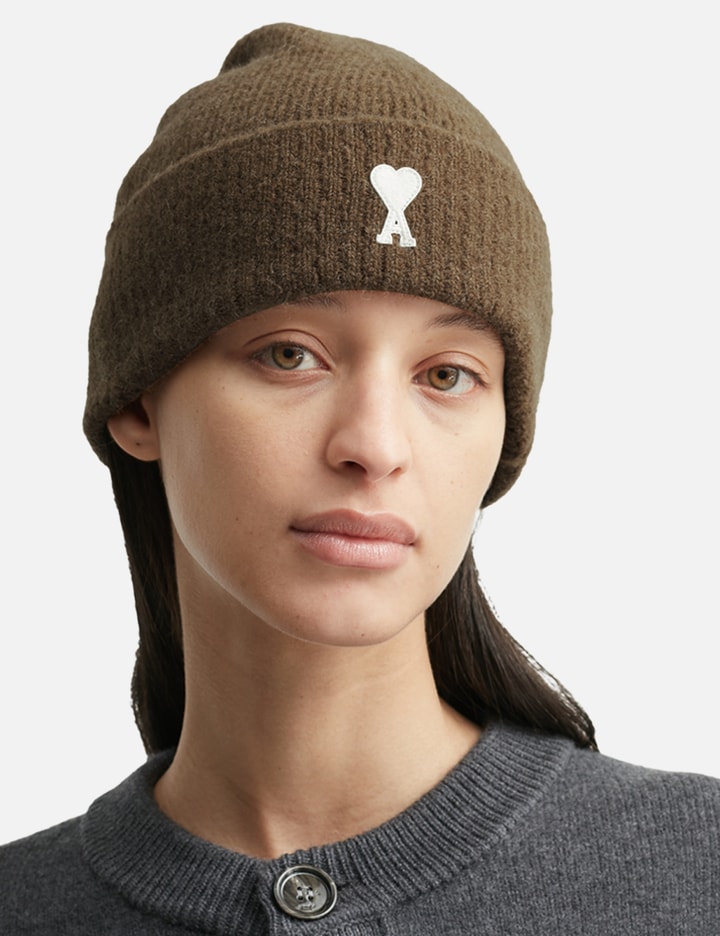 Alpaca Striped Ami De Coeur Beanie Placeholder Image