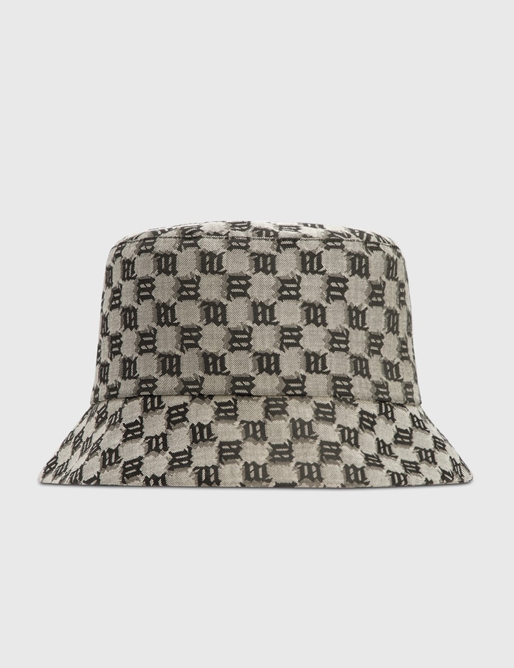 Misbhv - Monogram Jacquard Canvas Bucket Hat