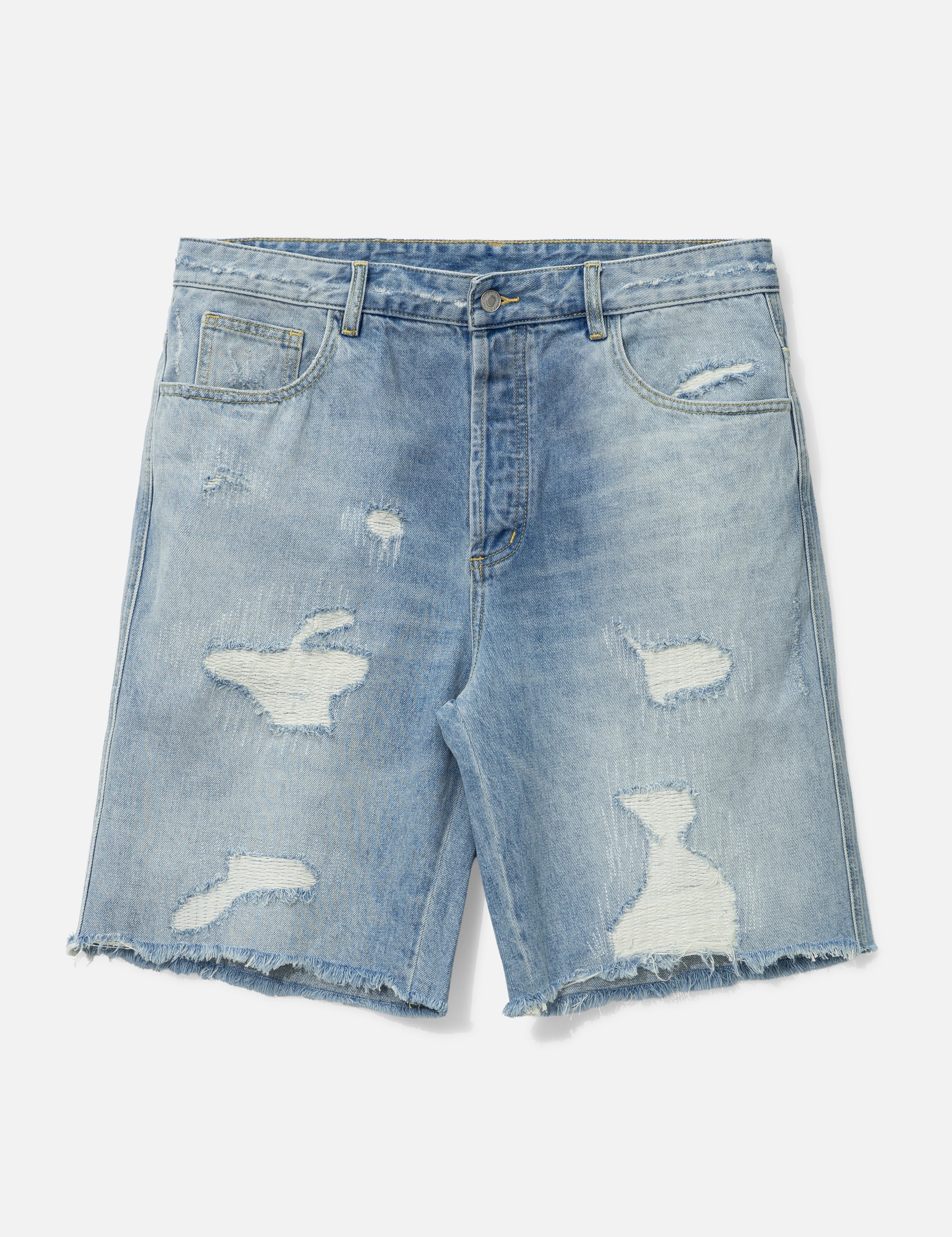 Repaired Denim Shorts view 19