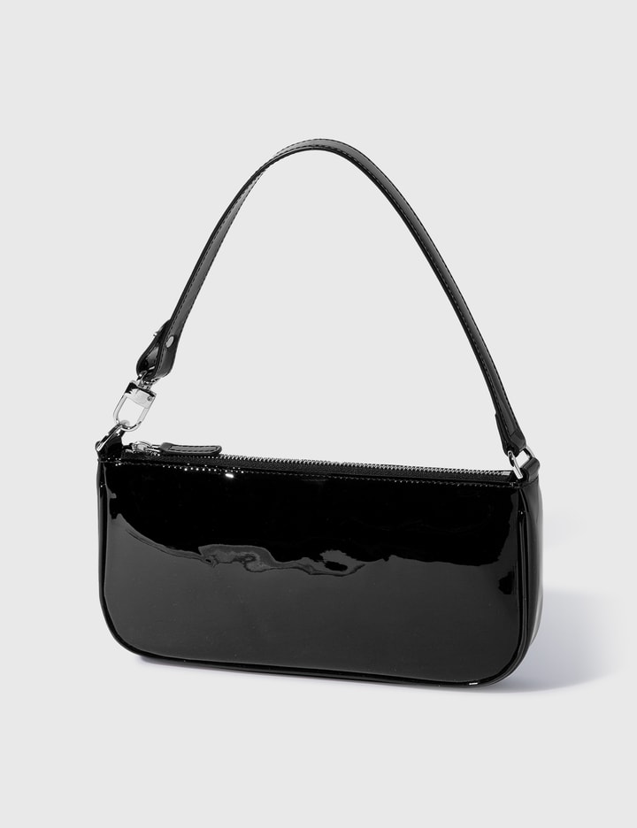 Rachel Black Patent Leather Shoulder Bag Placeholder Image