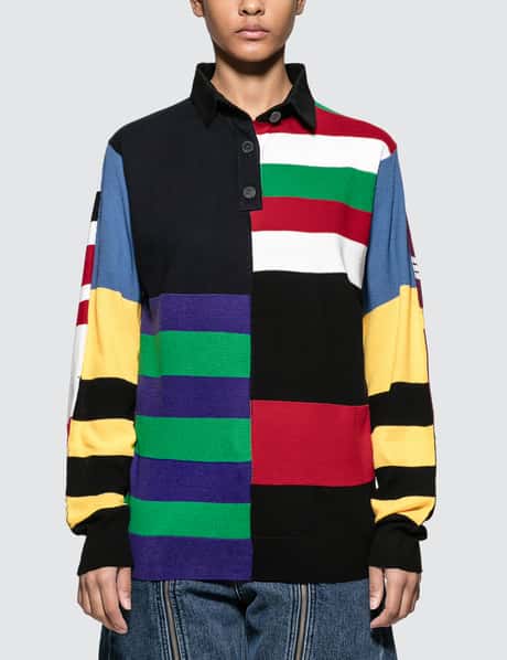 JW Anderson Knitted Stripe Rugby