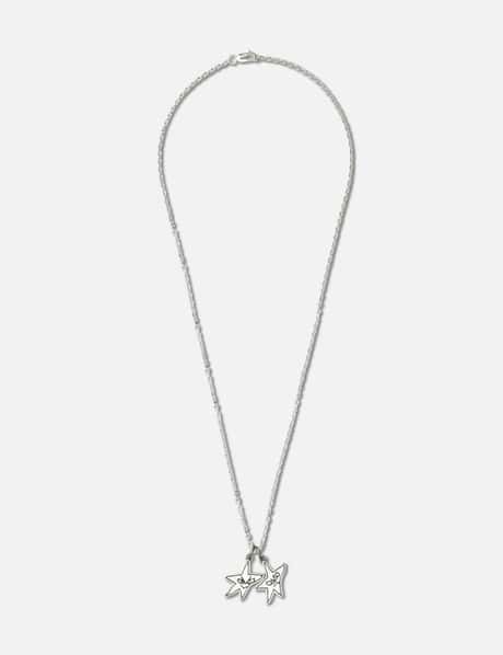 TwoJeys Sketchy Stars Necklace