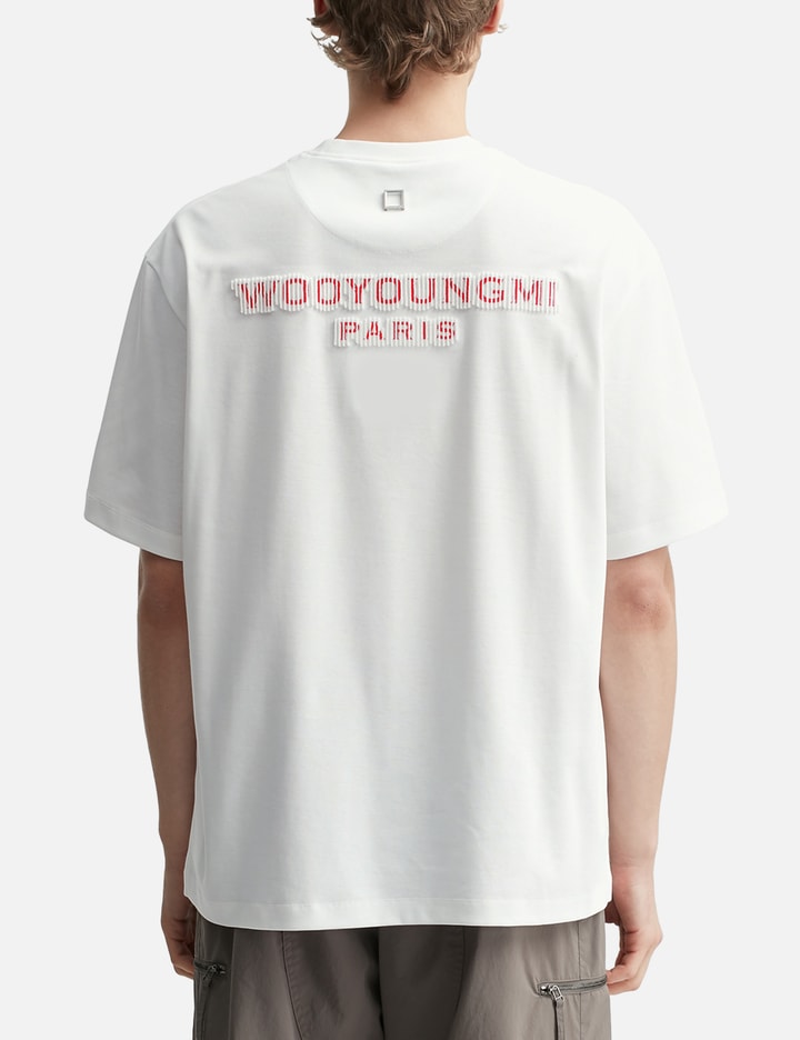 Wooyoungmi Tuft Embroidered Back Logo T-Shirt