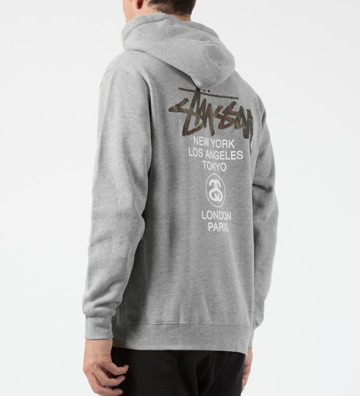 Heather Grey Camo App World Tour Hoodie Placeholder Image