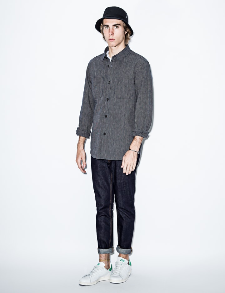 Raw Blue V1 Slim Denim Jeans Placeholder Image