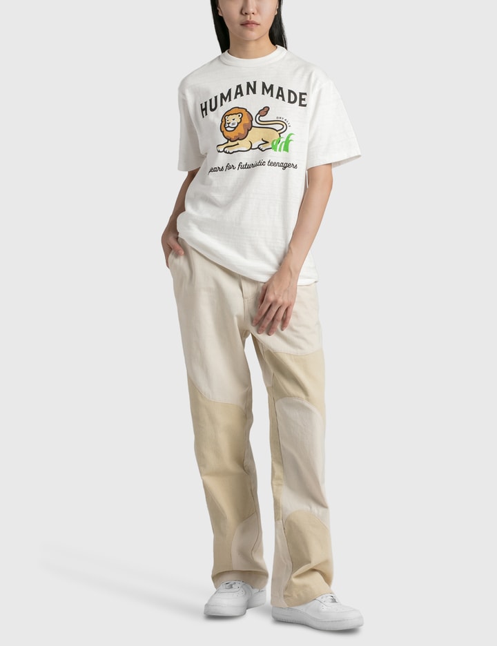 Human Made x HBX Lion Graphic T-Shirt White