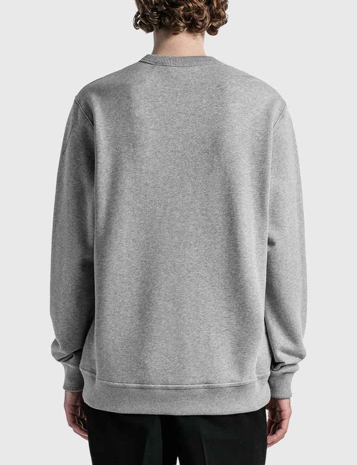 Shop Burberry Oak Leaf Crest Sweatshirt In Grey
