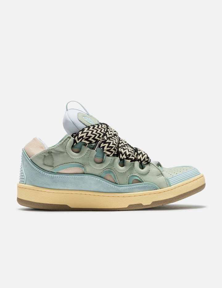 Lanvin - LEATHER CURB SNEAKERS | HBX - Globally Curated Fashion and Lifestyle by Hypebeast