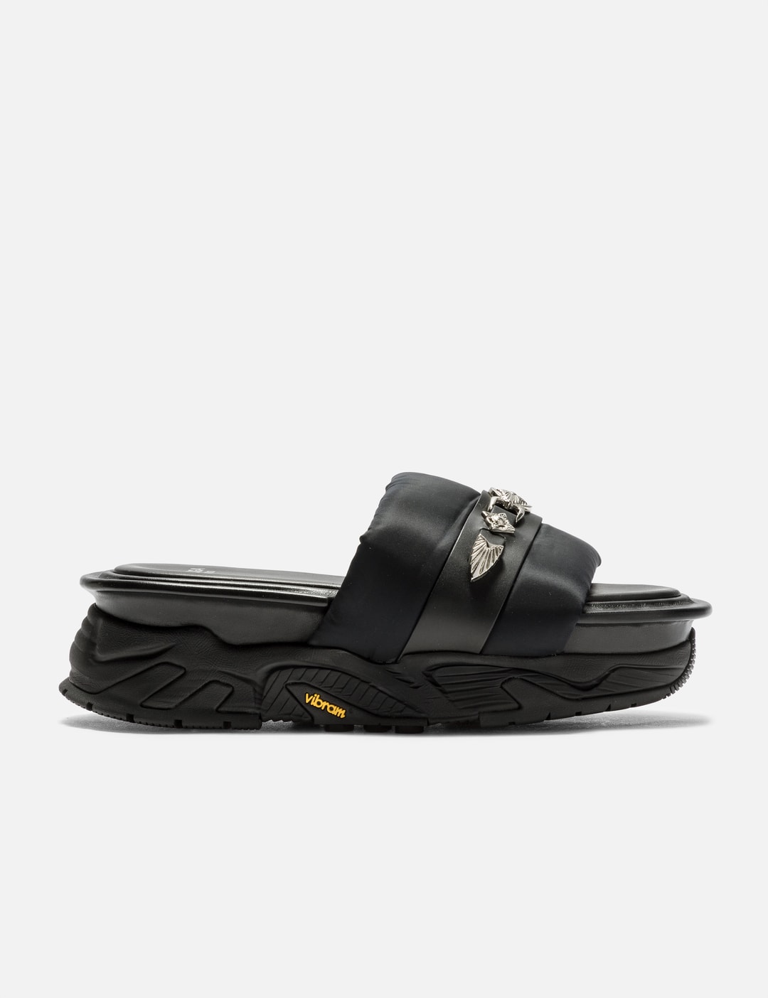 Metal Stud Platform Sandals view 6