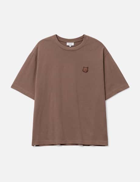 Maison Kitsuné Bold Fox Head Patch Comfort Tee Shirt