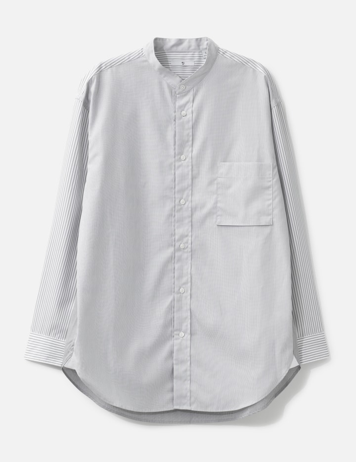 UNIQLO Jil Sander Oversized Stand Collar Shirt