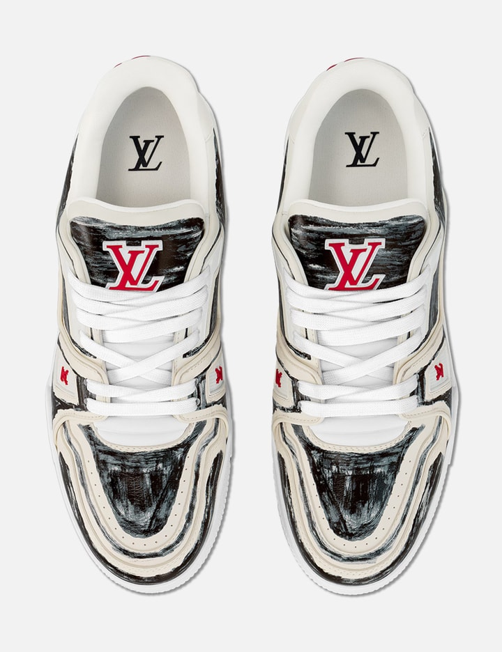 Louis Vuitton Trainer Colored In White Black Placeholder Image