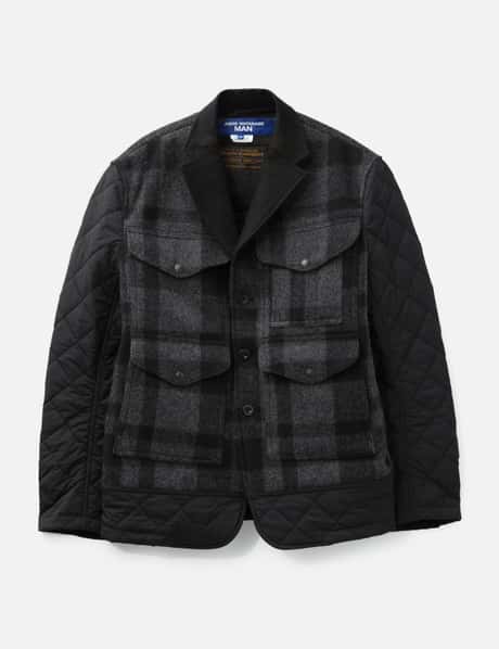 Junya Watanabe Man Junya Watanabe Man x Filson Checked Quilted Coat