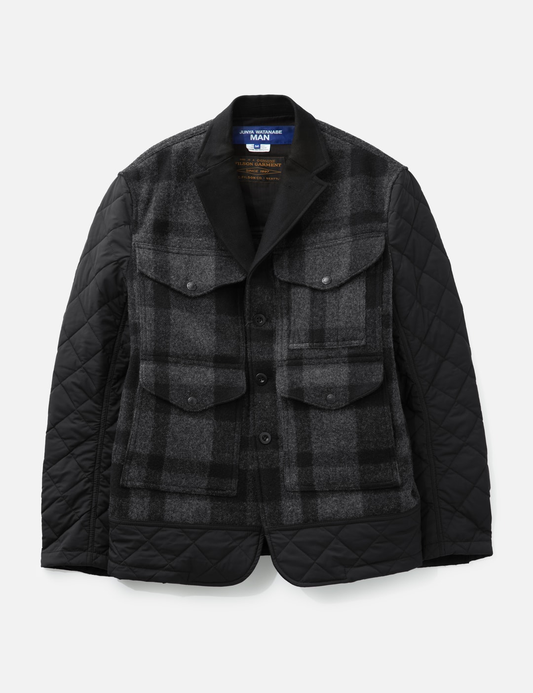 X Filson Checked Quilted Coat view 7