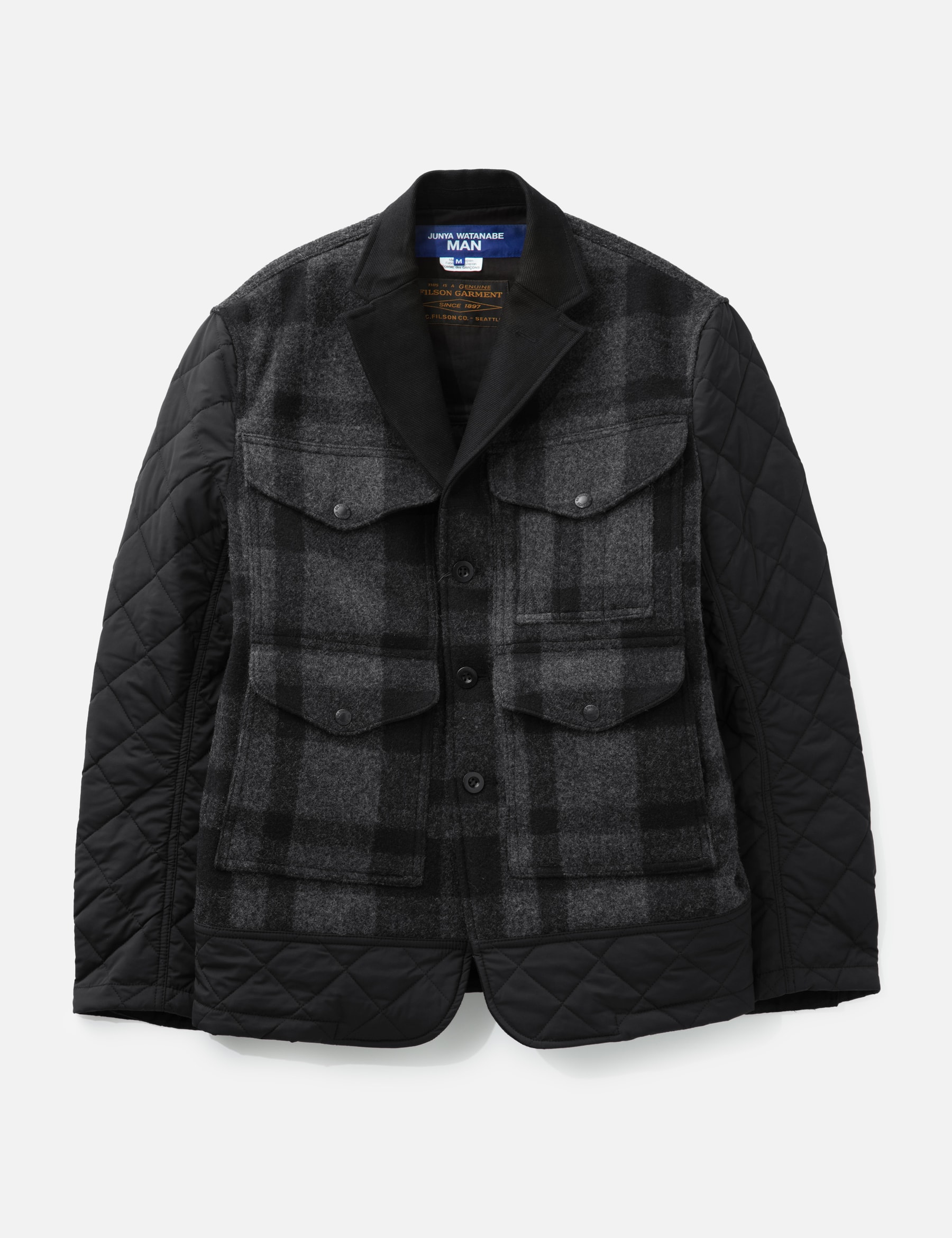 X Filson Checked Quilted Coat view 16