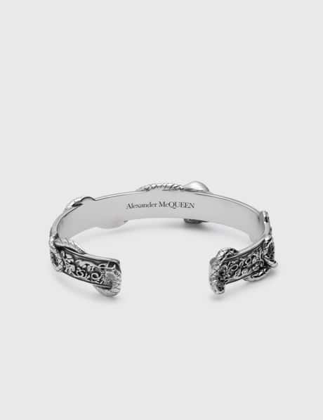 Alexander McQueen - Skull And Snake Bracelet | HBX