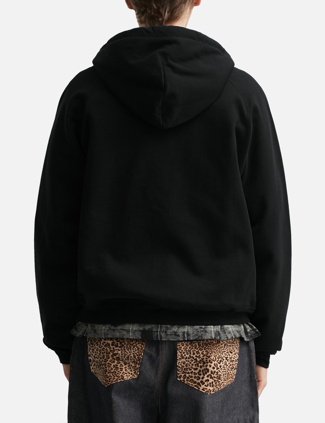 Cursive Small Logo Zip Hoodie view 13