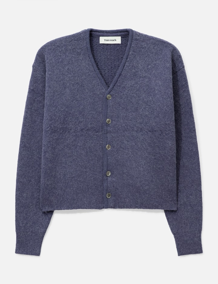 Tonywack Brushed Mohair V-Neck Cardigan