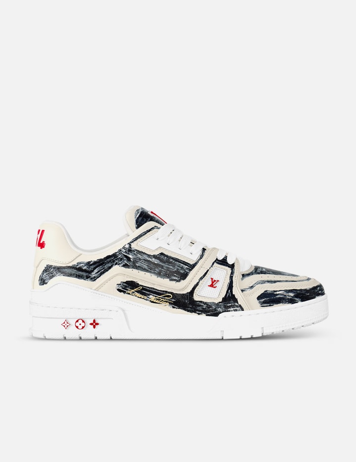 Louis Vuitton Trainer Colored In White Black Placeholder Image