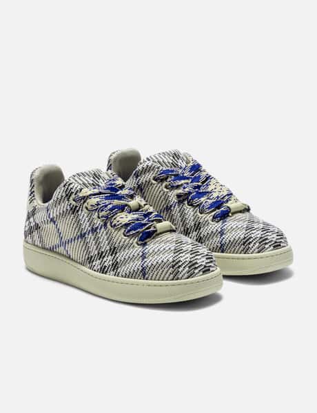 Check Knit Box Sneakers view 12