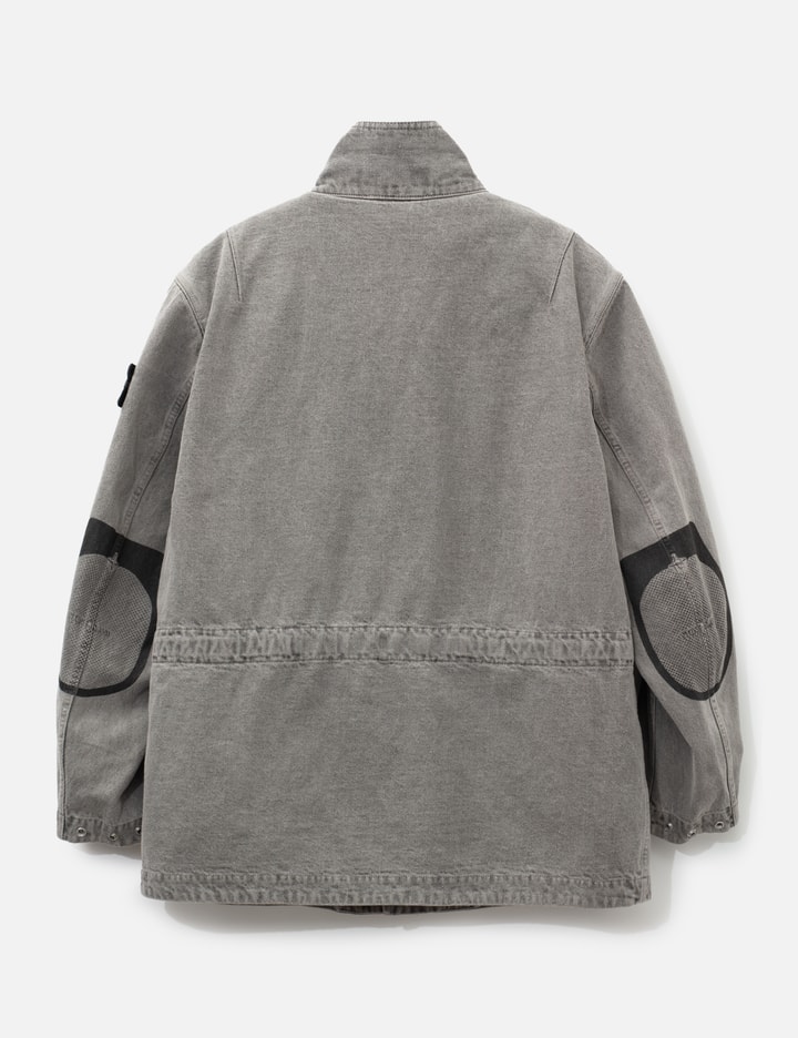 Stone Island Mineral Dyed Cotton Gabardine-TC Jacket With Removable Vest