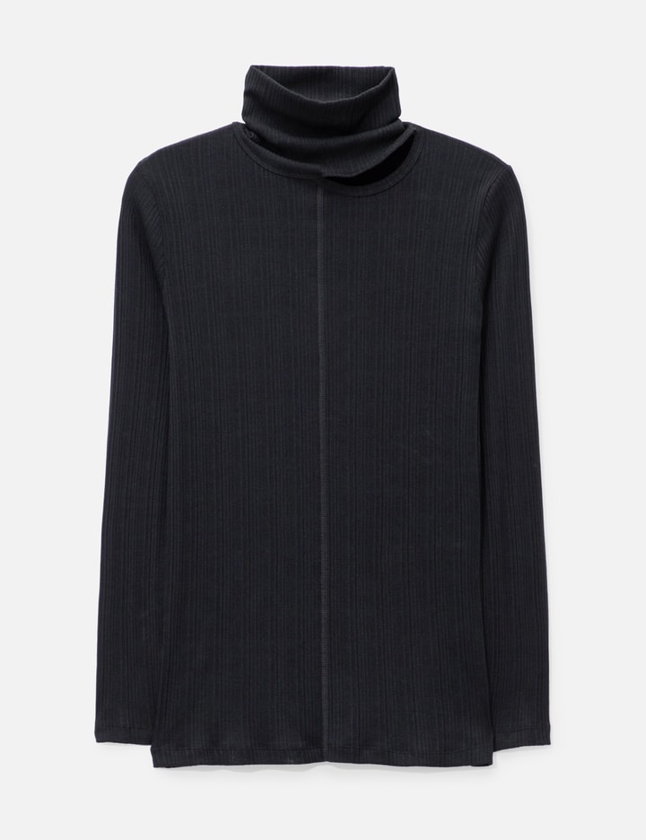 Turtleneck with Asymmetrical Opening Placeholder Image