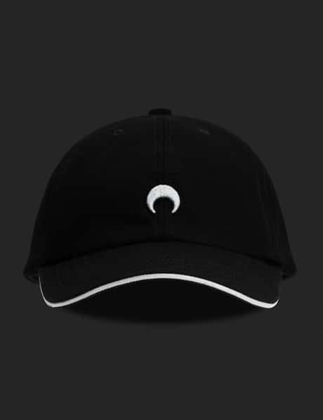 Marine Serre - CANVAS BASEBALL CAP | HBX - Globally Curated 