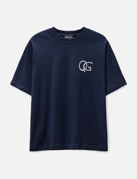 QUIET GOLF 이니셜 티셔츠