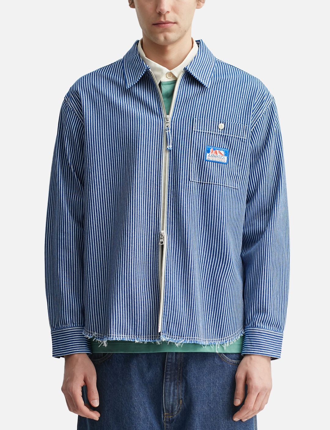Lion Rock Hickory Zip Shirt view 18