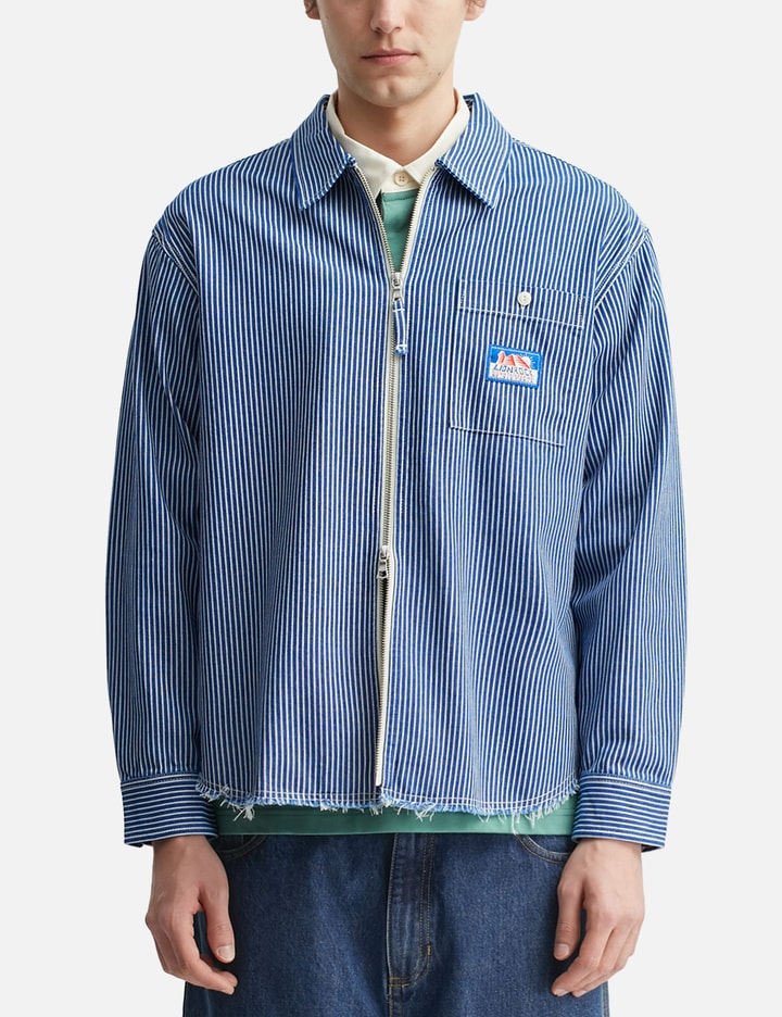 Victoria Lion Rock Hickory Zip Shirt