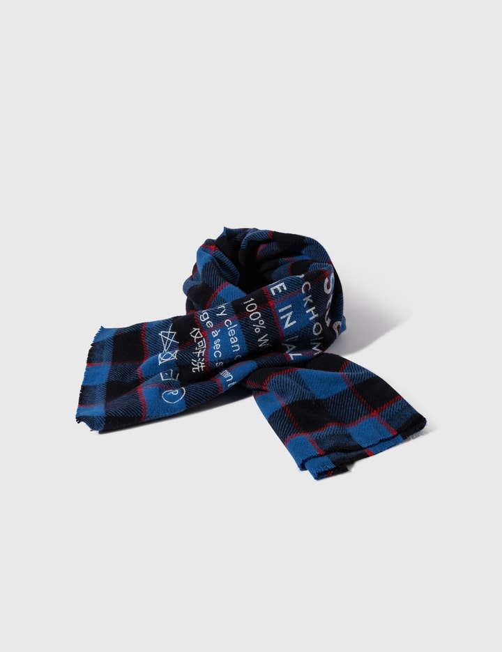 Checked logo scarf Placeholder Image