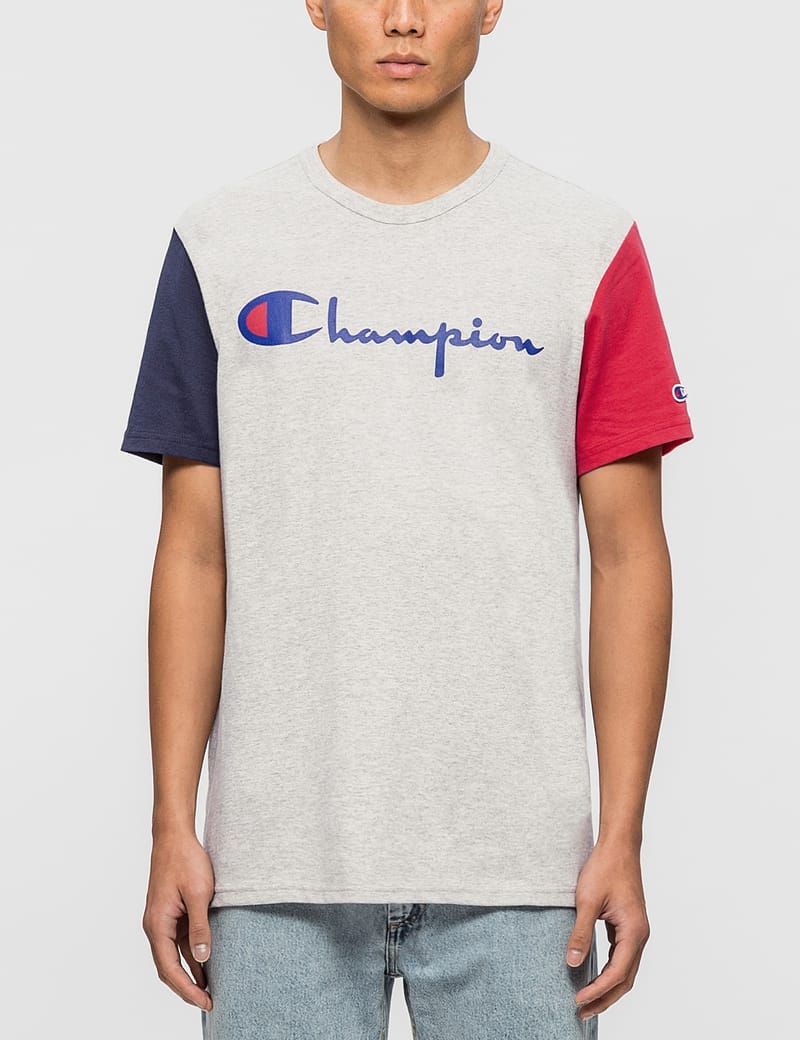 color block champion shirt