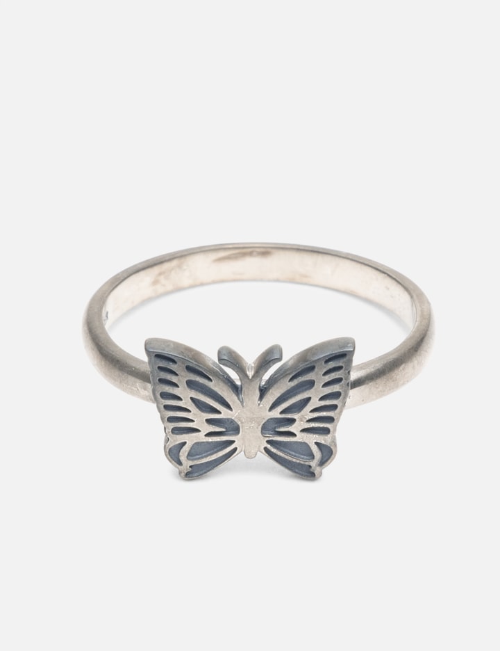 Needles Papillon Ring - 925 Silver In Metallic