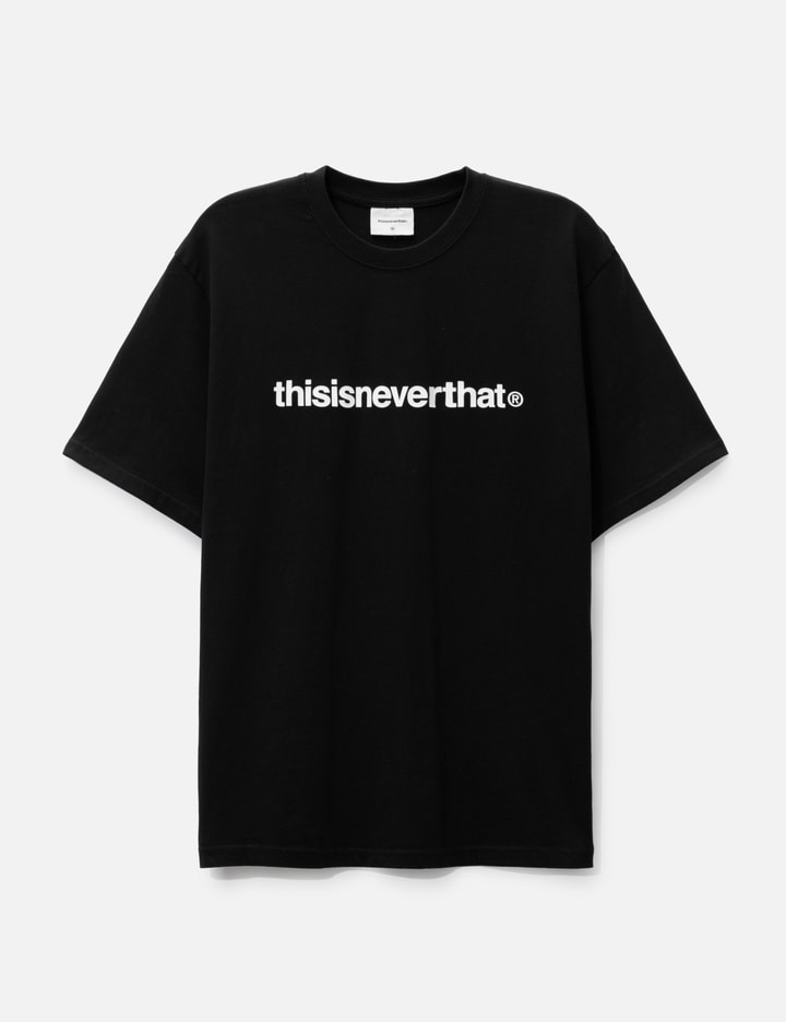 Shop Thisisneverthat T-logo T-shirt In Black