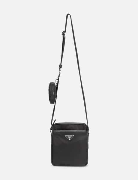 PRADA leather mini pouch bag