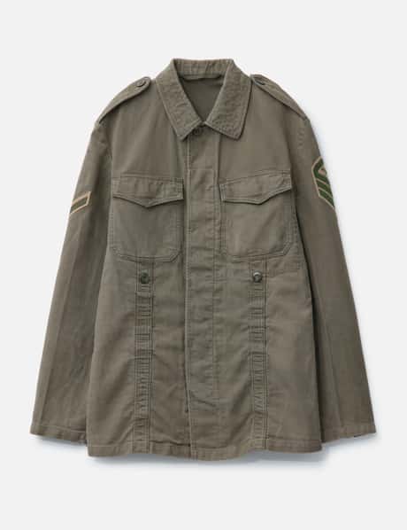 Vintage Army Shirt-1-green