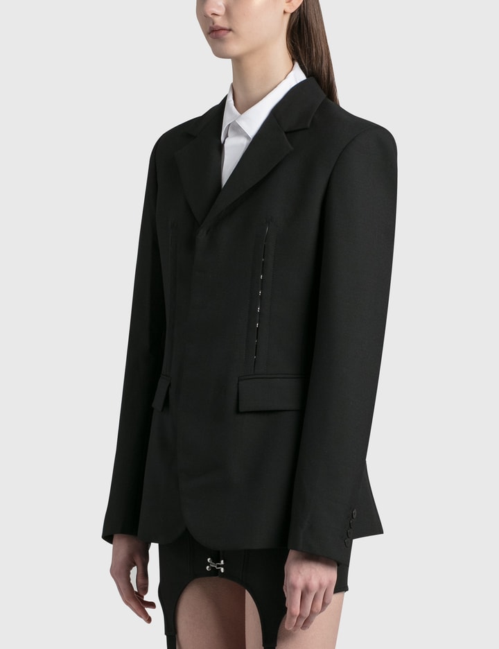 Hook & Eye Wool Blazer Placeholder Image