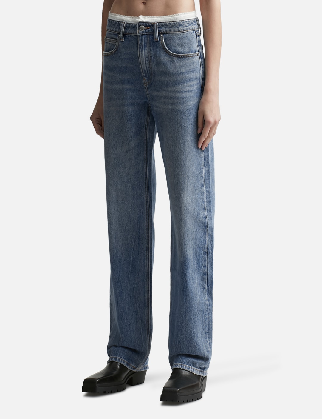 Pre-Styled Denim Jeans view 14