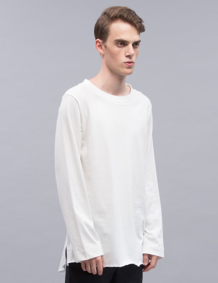 Long Sleeve Elogated T-shirt Placeholder Image