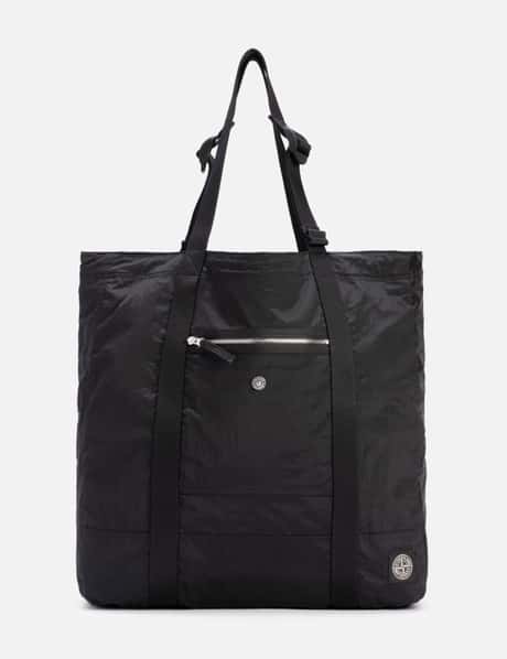 Stone Island COATED NYLON METAL TOTE BAG