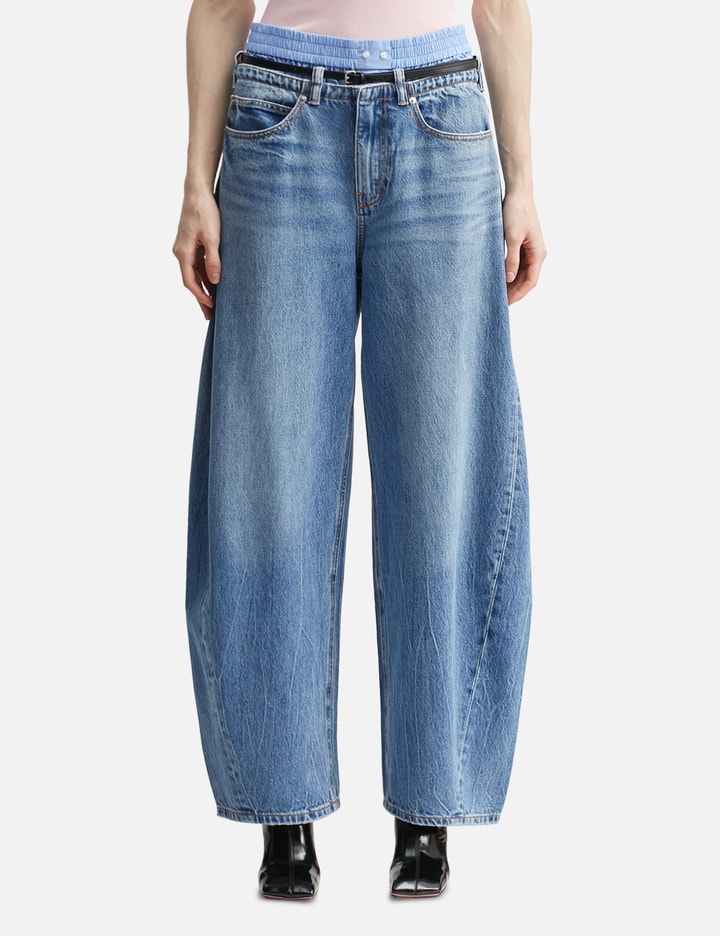 알렉산더왕 Prestyle Blow Up Jeans With Leather Belt