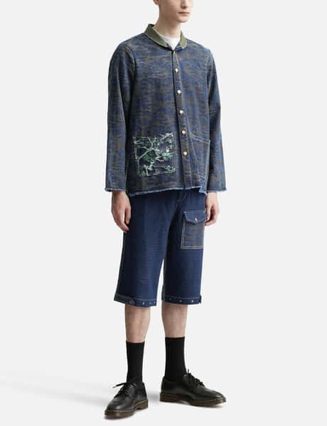 Unisex Crop Denim Pants view 18