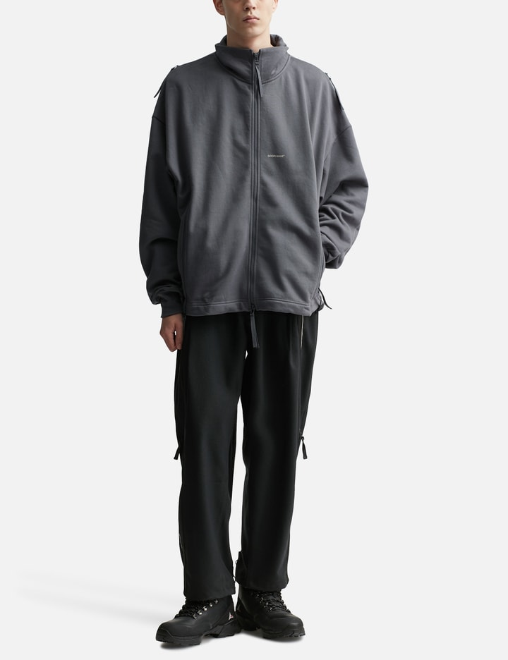 Goopimade “pth-01” Softbox Multi-zip Cozy Jacket In Grey
