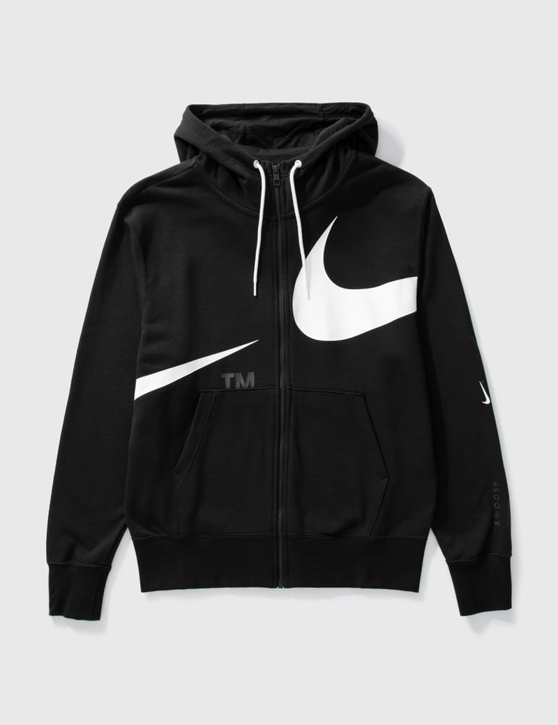 nike sportswear swoosh full zip hoodie mens